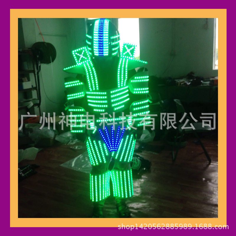 亚马逊热销登台LED荧光演出服