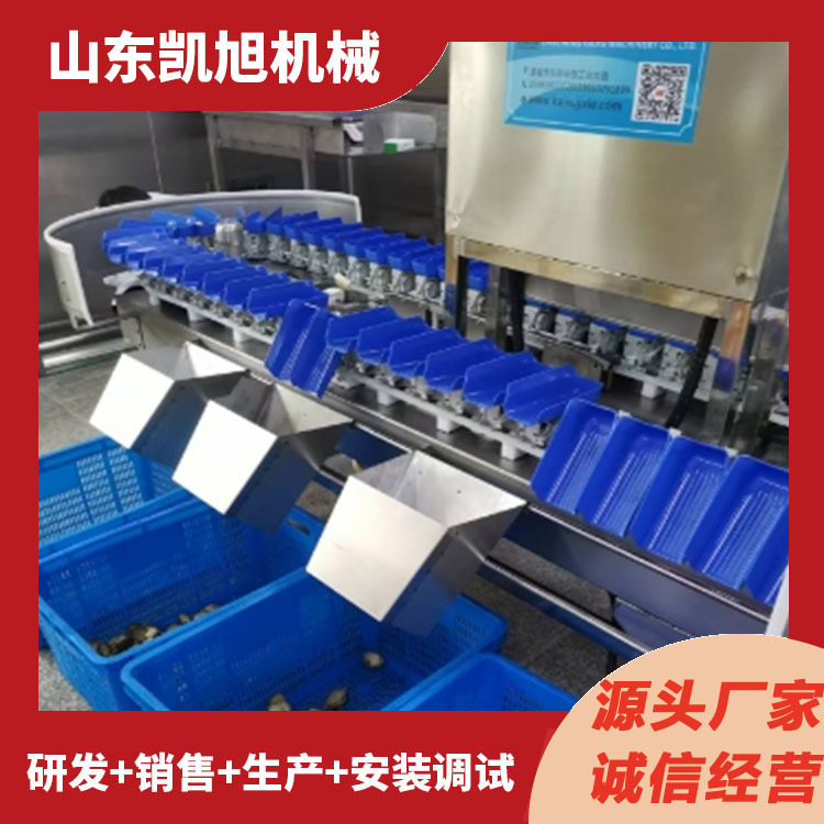 周黑鸭鸡脚鸭翅鸭头自动分级机