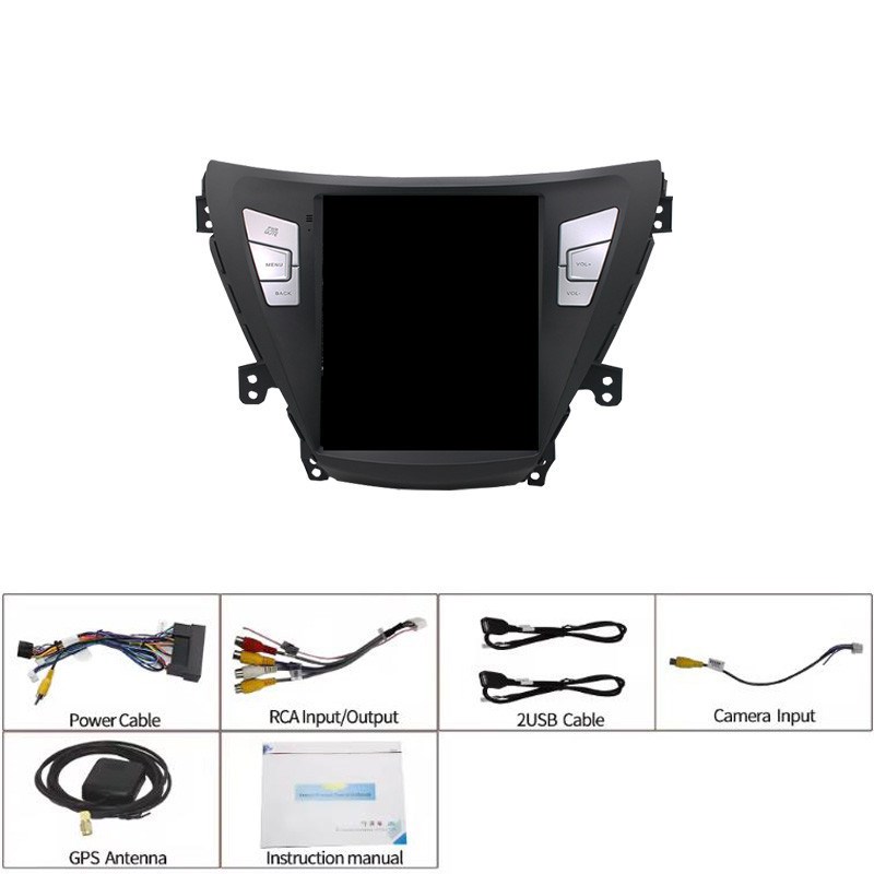 适用于现代伊兰特竖屏导航仪Elantra adio  mulKtimedia carplaye