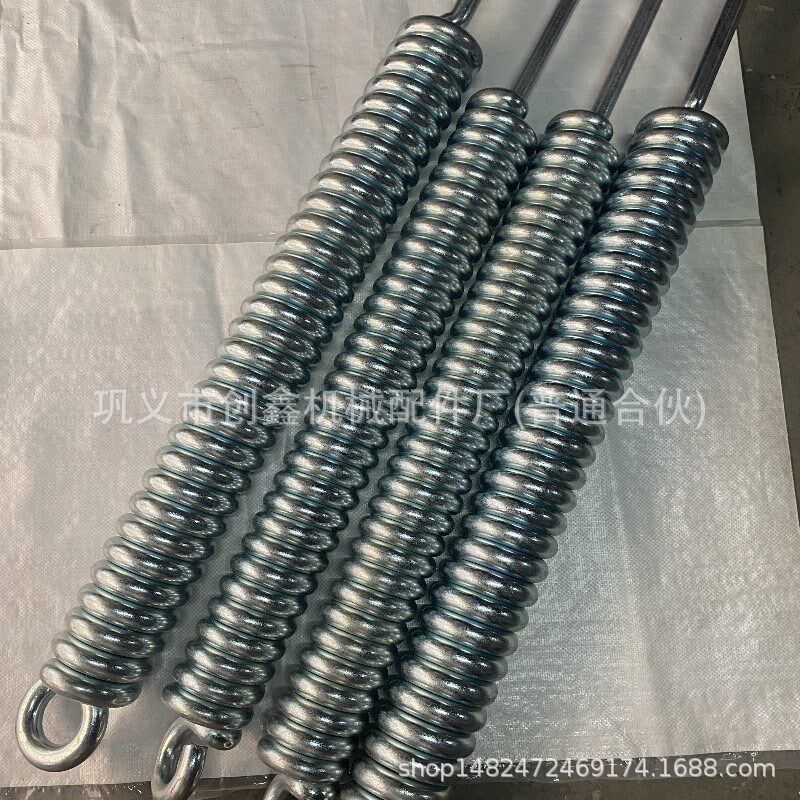 生产加工拉伸弹簧大拉簧非标拉簧设计生产O线径1235mm拉