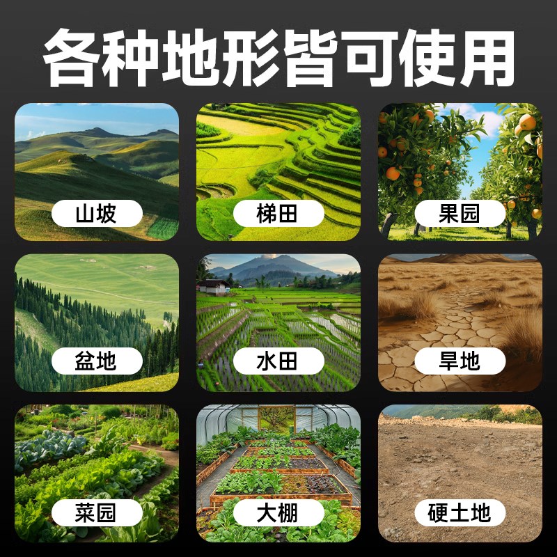 汽油微耕机农用农机旋耕机耕地犁A地翻土松土打土农耕开沟小型家