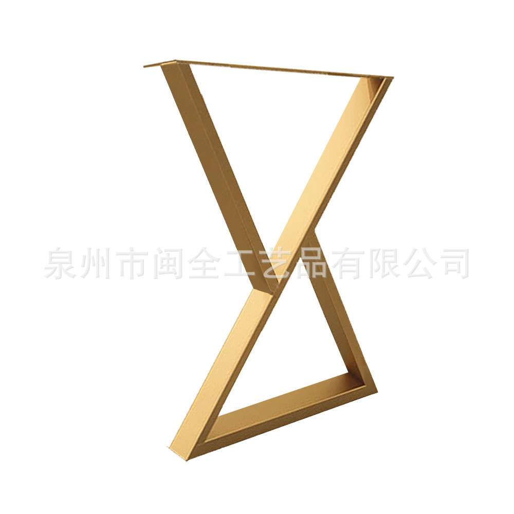 现货铁艺桌腿大板桌架创意桌脚新款搁板架三角搁架铁架桌子