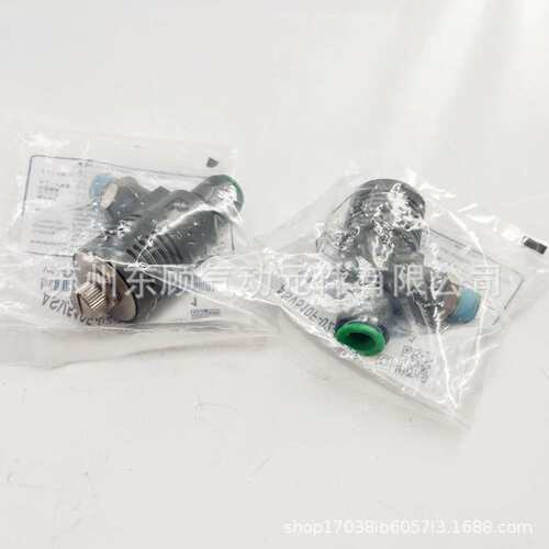 SMC节流排气接头ASV410F-01-10S ASV410F-02-10S ASV410F-03-10S