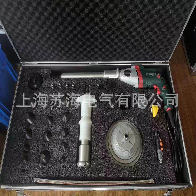 M-100型截止阀研磨机锥度截止阀法兰口定位套顶力工具