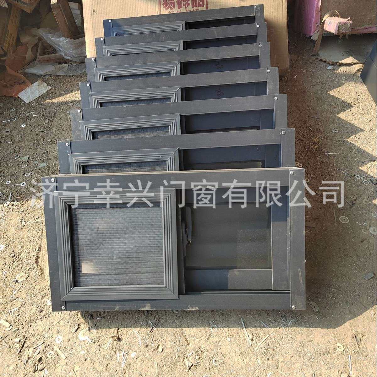 窗户铝合金推拉窗纱窗通风小窗户仓库养殖场窗户农村自建房窗户