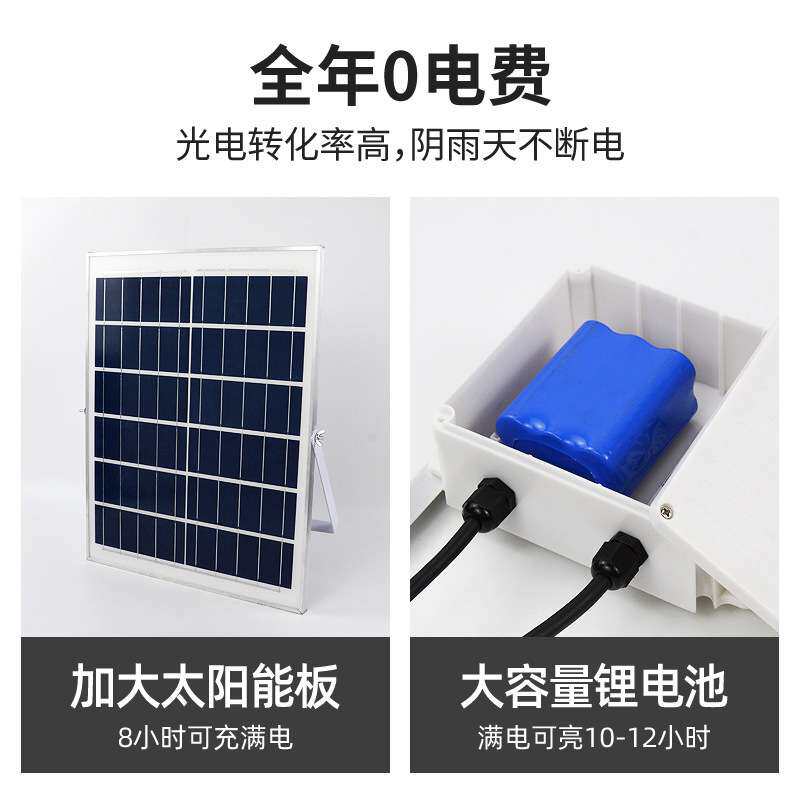 太阳能照树灯户外防水景观花园林射灯地灯LED草坪射树灯超亮