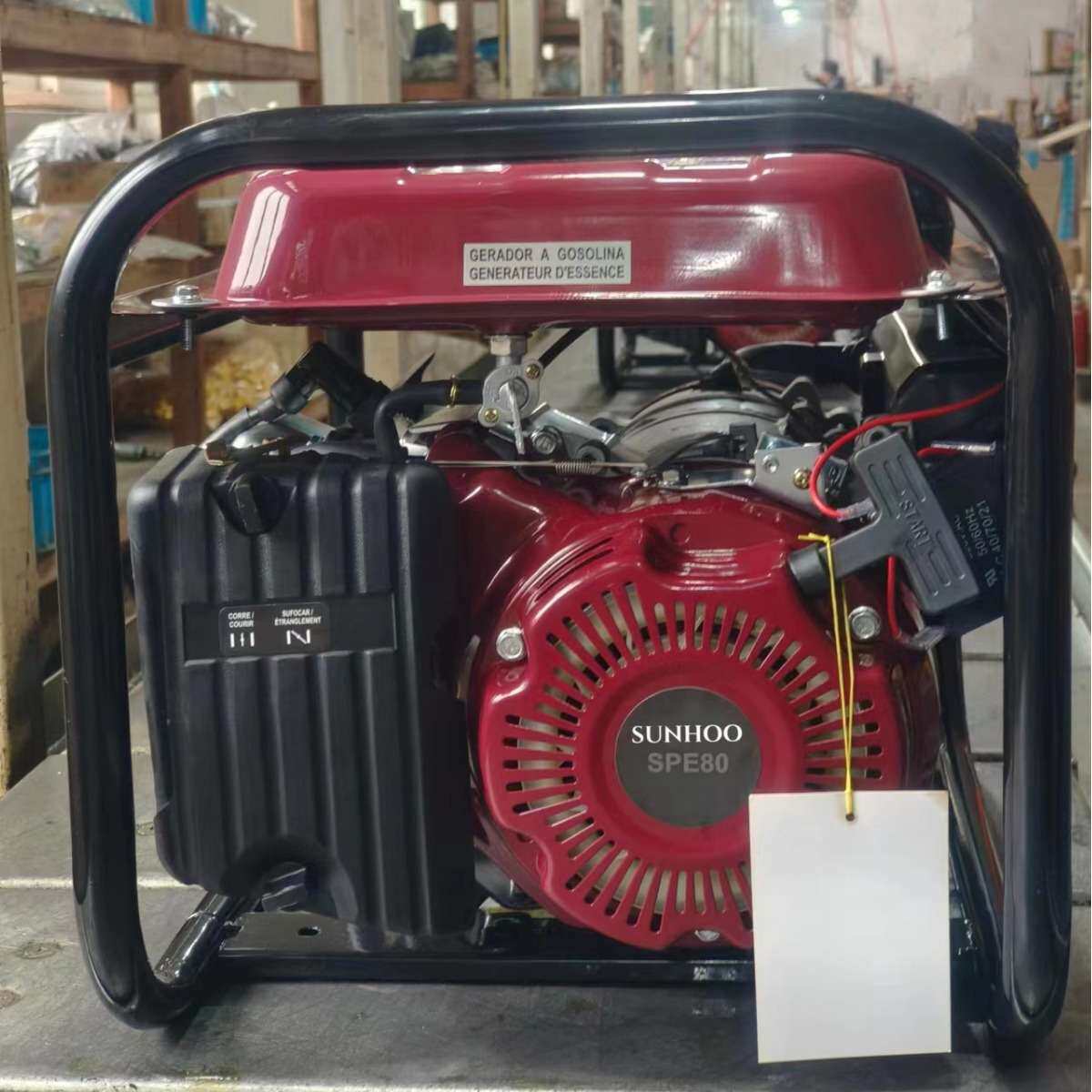 1KW汽油发电机小型便携式应急发电家用户外露营野炊摆摊外贸