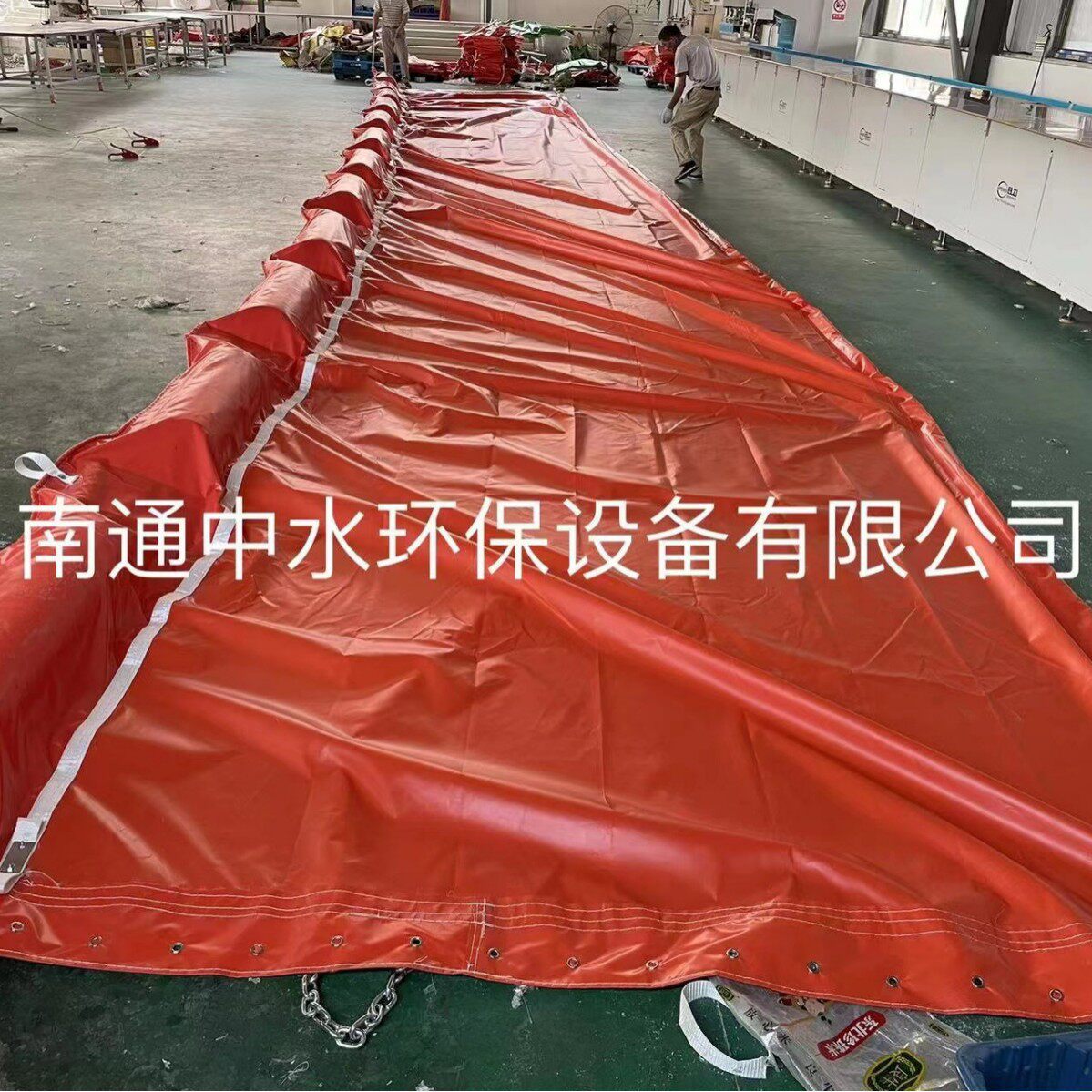 中水环保厂家直销水体防污帘PVC防污屏透水型生态软围隔