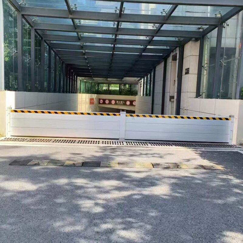 防汛救灾铝合金阻水门挡