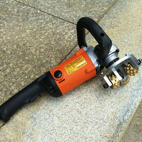 现货手持电动多头凿毛机墙地拉毛