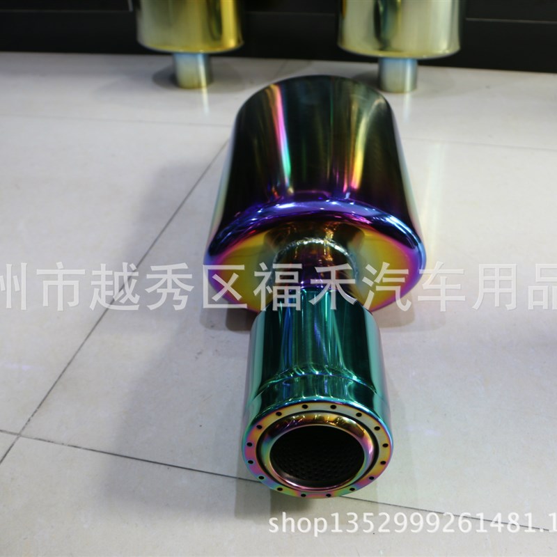 不锈钢排气管改装 通用直排鼓 跑车音F 排气管 直排鼓炸街跑车声