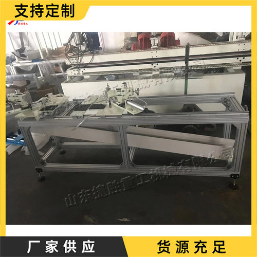 小型双头玻璃木工气动切割机