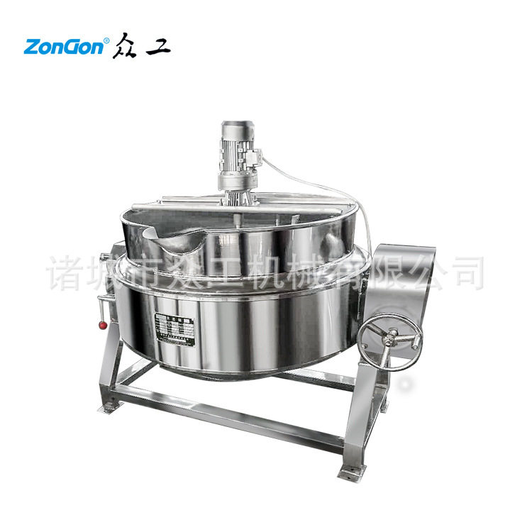 商用全自动蒸汽夹层锅卤煮熬粥