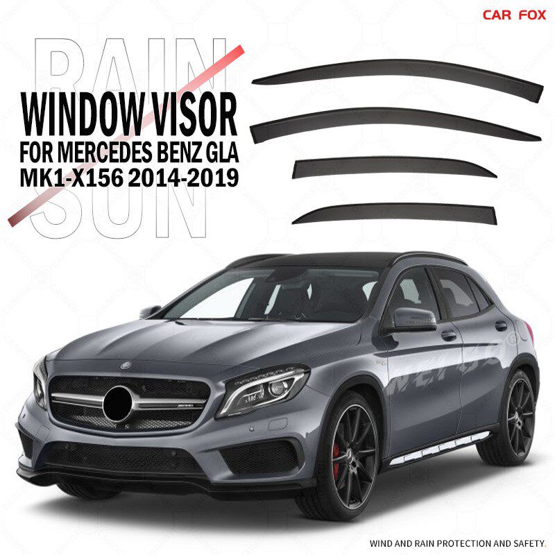 适用于奔驰GLA晴雨挡雨遮阳板Mercedes Benz GLA Window visor