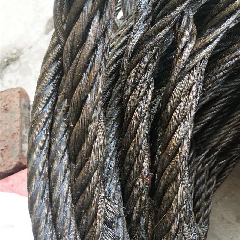 镀锌钢丝绳 带油钢丝绳拖车绳用于编穿起重 压头索具可定 制广泛