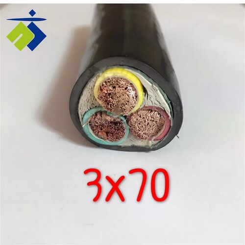ZRVVR70平方三相四五线3/4*70+1/2芯软铜阻燃塑力YJVR3*70+1电缆