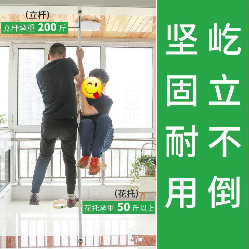 悬挂式花架室内迷你小飘窗隔断玄关创意多层阳台铁艺绿萝花盆架子