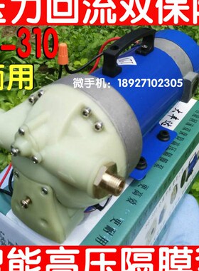 5G-310水泵12V48V60V电动喷雾器打药机洗车喷药机器5缸隔膜泵高压