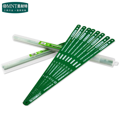 德国美耐特?高速钢锯条手用金属切割钢锯片木工家用18/24/32齿
