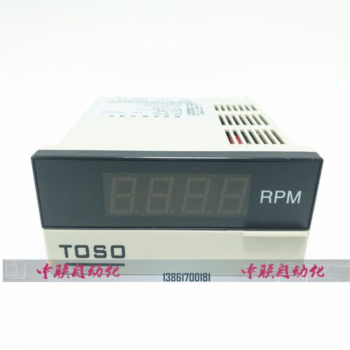 TOSO东硕变频器外接转速表线速表频率表DS3-8DV5R/5L5F数显专用表