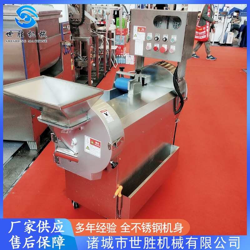 洋葱不锈钢切丁机 全自动土豆切片机 黄瓜切丝机设备 供应
