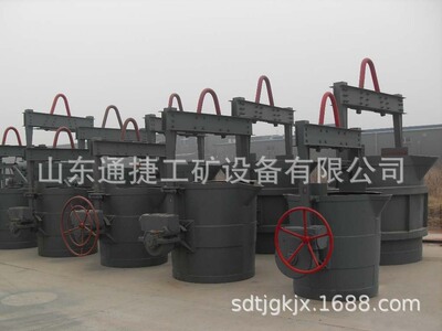 2T倾转钢水包底漏塞杆式