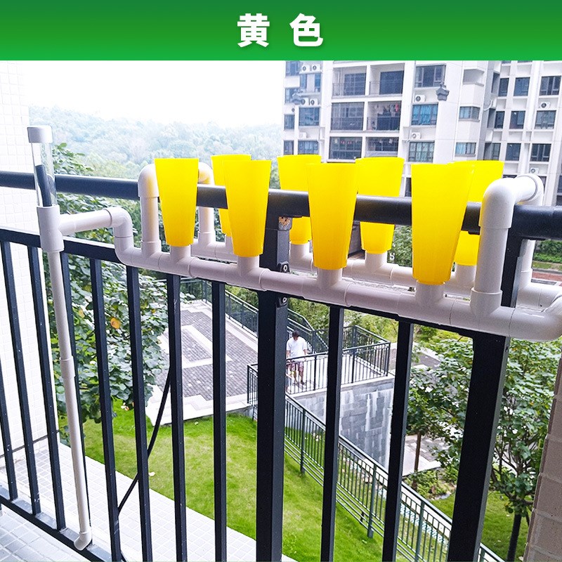 阳台悬挂无土栽培种植花架u栏杆挂架挂式花盆架护栏垂吊种植水培