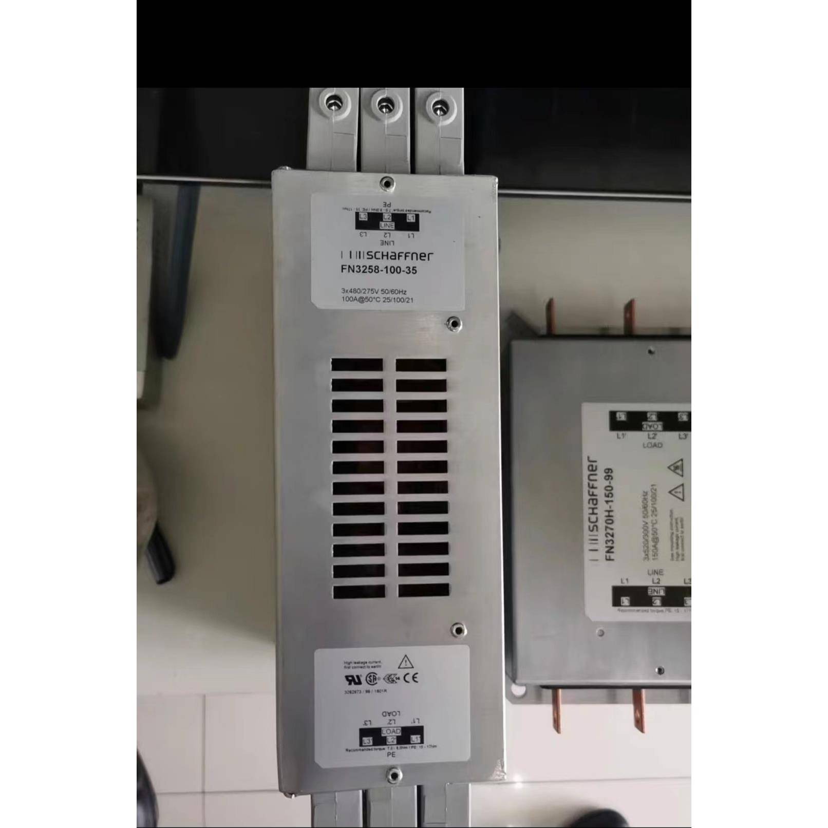 夏弗纳 瑞士SCHAFFNER FN3258-100-35三相电源滤波器