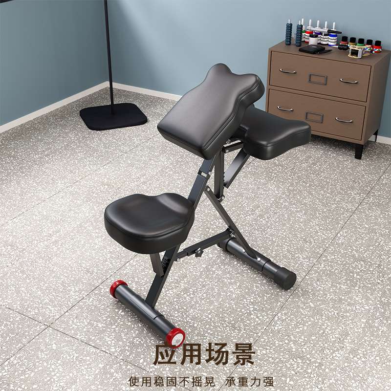 尚康利折叠式纹身椅多功能可移动刺青椅满背纹绣椅便捷推背按摩椅