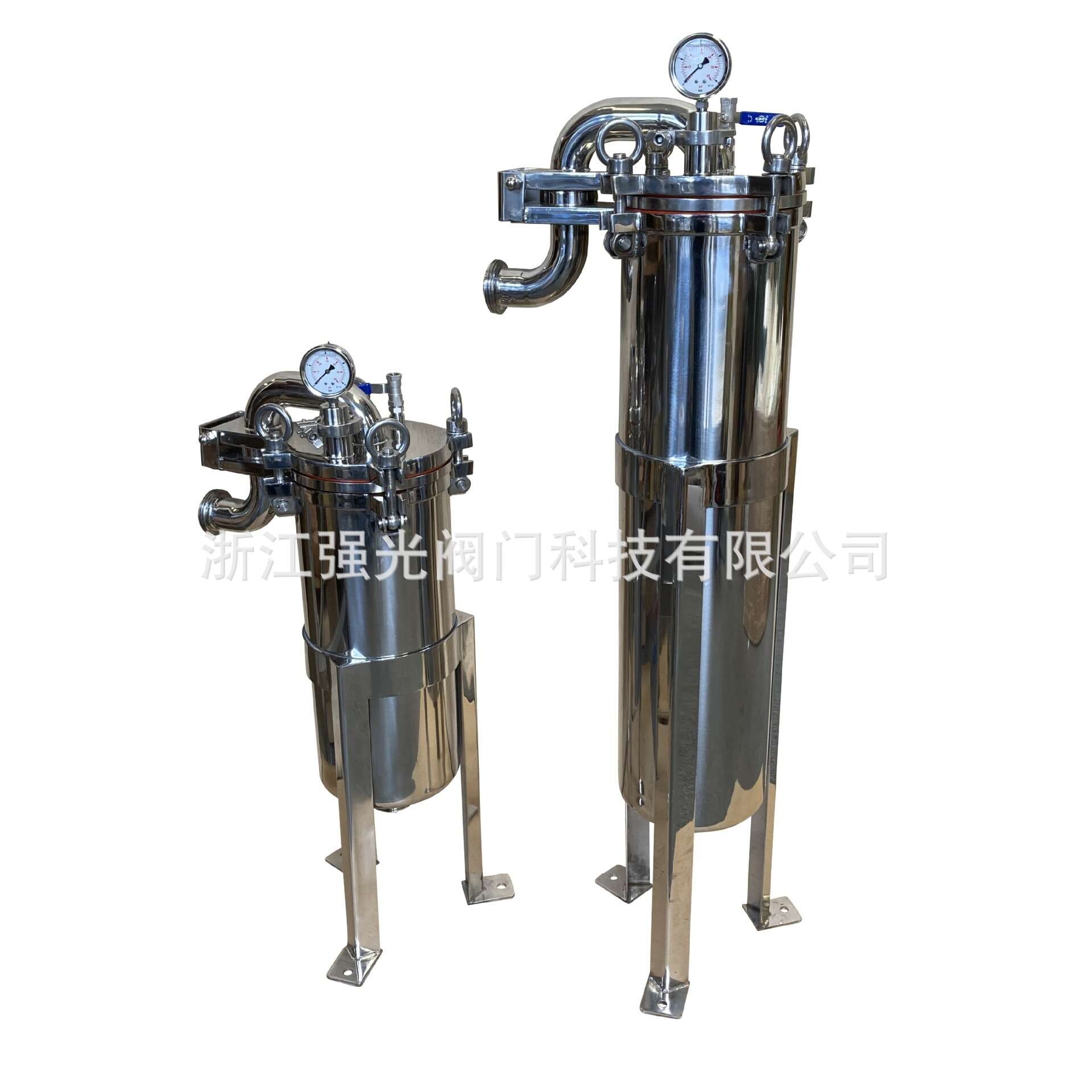 卫生级双联过滤器，食品级，304不锈钢，双桶，豆浆 豆奶 花生奶