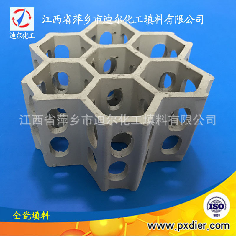 石化焦化炉专用七孔全瓷组合环