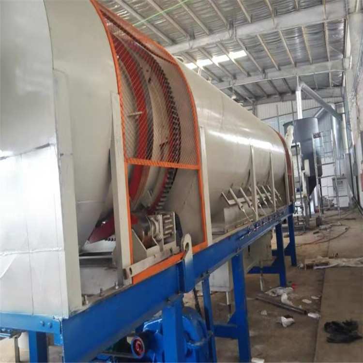 湖北房县电子垃圾炭化炉城市生活污泥连续式炭化炉锯末稻壳炭化炉