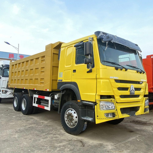 厂家出口中国重汽豪沃10轮自卸卡车HOWO6x4渣土砂石自卸车出口
