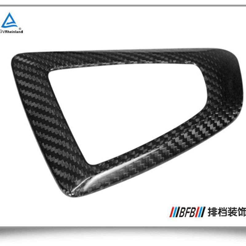 适用于宝马3系F30 F3t5高配豪华版碳纤维内饰中控仪表台出风口门