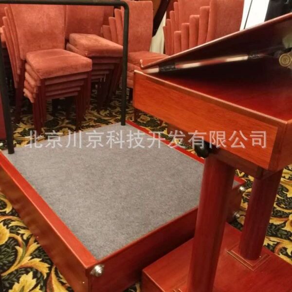 合唱乐团指挥台折叠带轮演出谱台