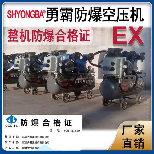 勇霸EXYB-1.1A防爆空压机220V