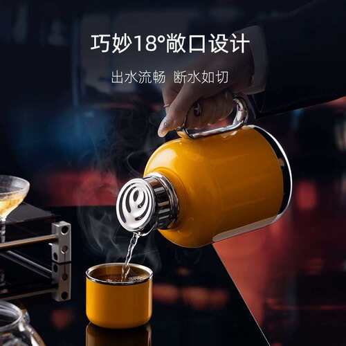 尚明便携焖茶壶家用办公保温壶316L不锈钢大容量茶水分离泡茶水壶