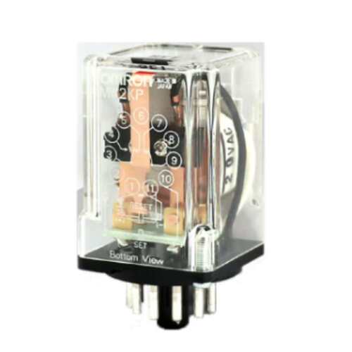 OMRON 一般继电器 MK2KP AC110/MK2P-2 DC24 小型功率继电器 现货