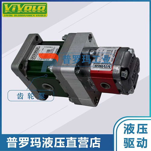 VIVOLO双联液压泵   X1T2102FBBA  0+X0F0132GBBA  0 液压油泵