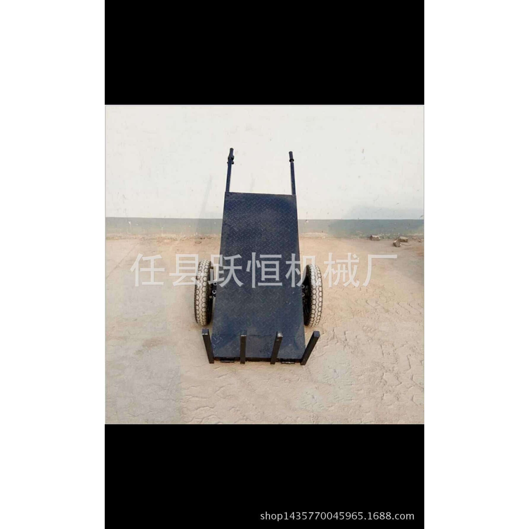 电动拉砖车平板拉砖车 工地用平板拉灰拉砖车 手推电动拉砖车