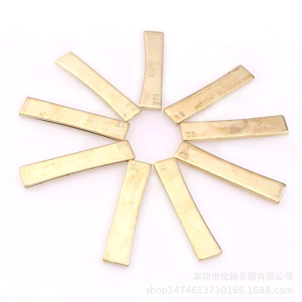 吉他品丝安装工具套装 吉他品丝安装夹具+9个规格品丝合金安装片