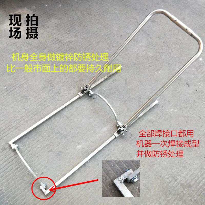 大型对接双壁波纹管拉紧器手动通用安装接管器紧管器工具配件