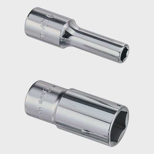 GENIUS天赋工具12.5mm手动公制六6角加长套筒1/2大飞棘轮扳手批头