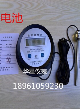 数显温度计 冷库大棚专用 电子水温表 WMZ-200高精度温度表