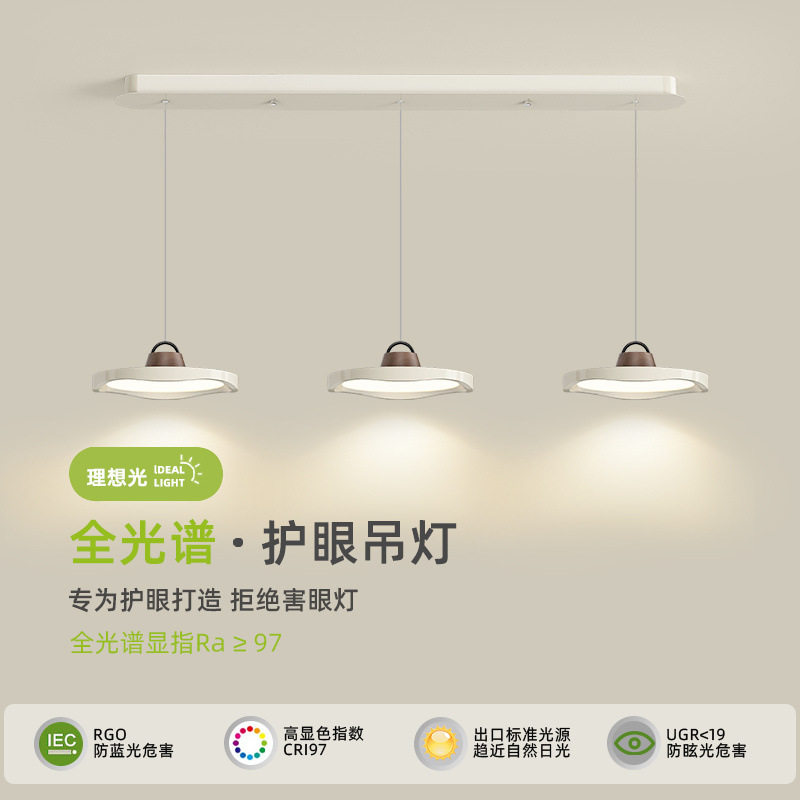 中古风渔夫帽飞盘餐厅吊灯新款