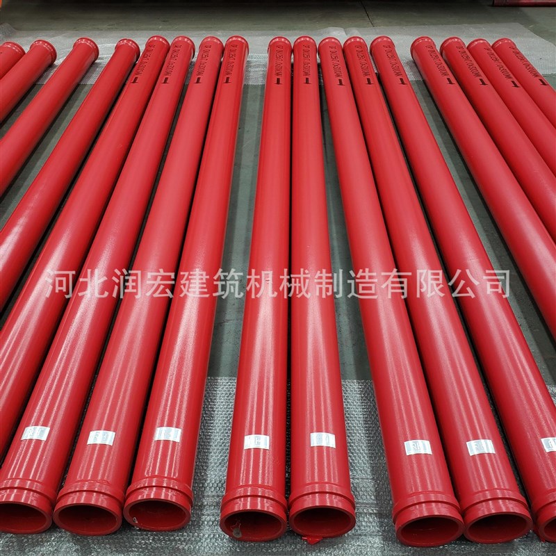 泵车臂架耐磨管厂家 125单层双层耐磨泵管 三一中联徐工泵管配件