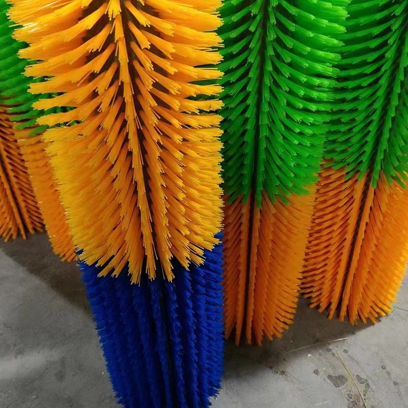 电动牛体刷马体刷全自动奶牛按摩挠痒毛刷清洁滚筒旋转奶牛清洗刷