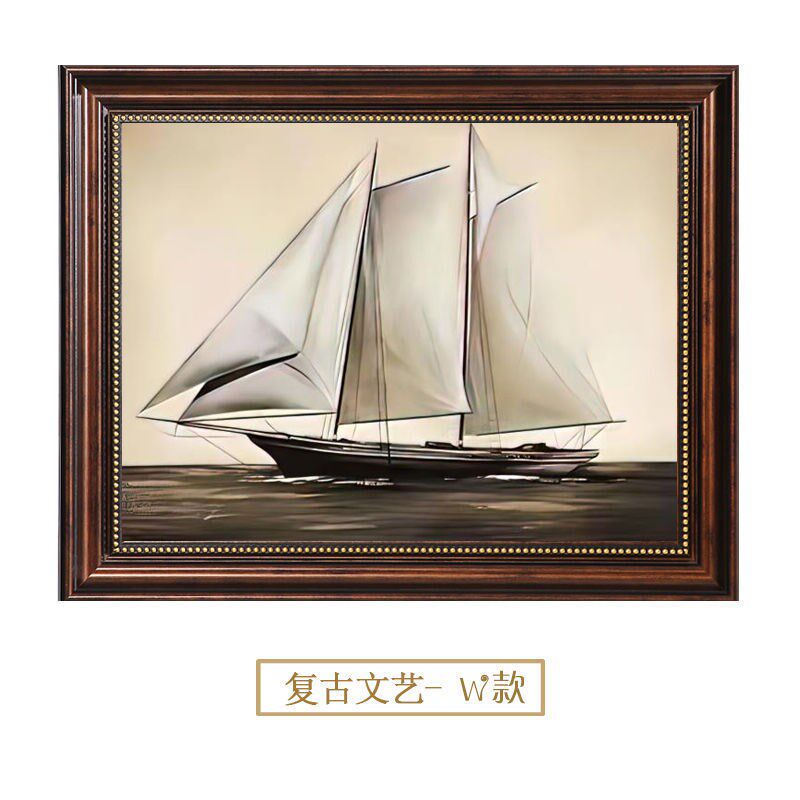 欧式复古电表箱装饰画免打孔遮挡箱电闸开关盒配电箱法式小众挂画