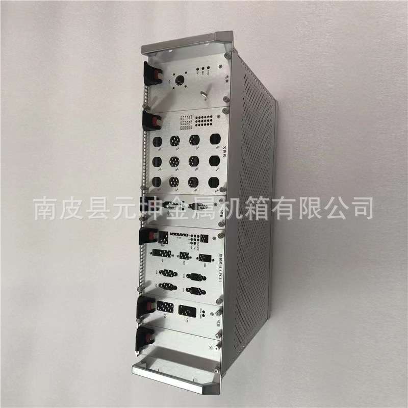 机箱外壳加工微机保护工控钣金铝合金插箱仪表