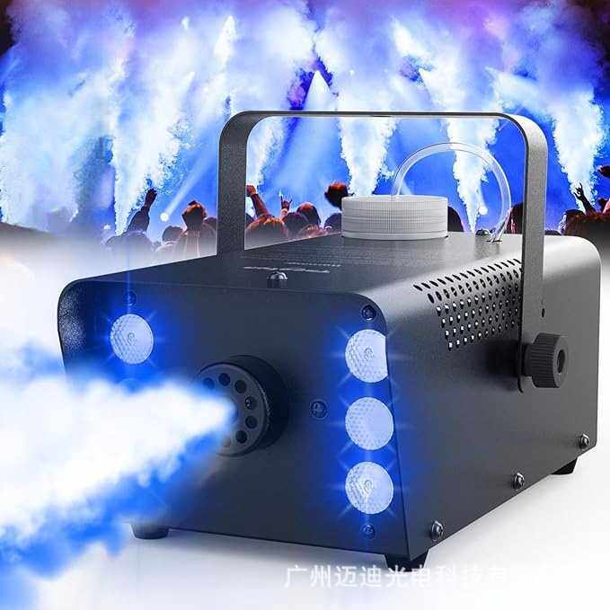 大六颗灯珠13色LED500W烟雾机舞台喷烟机喷雾机万圣节灯光秀